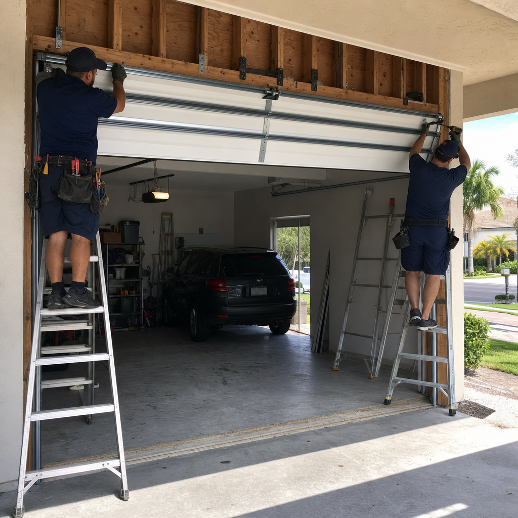 Garage Door Installation in Biscayne Park